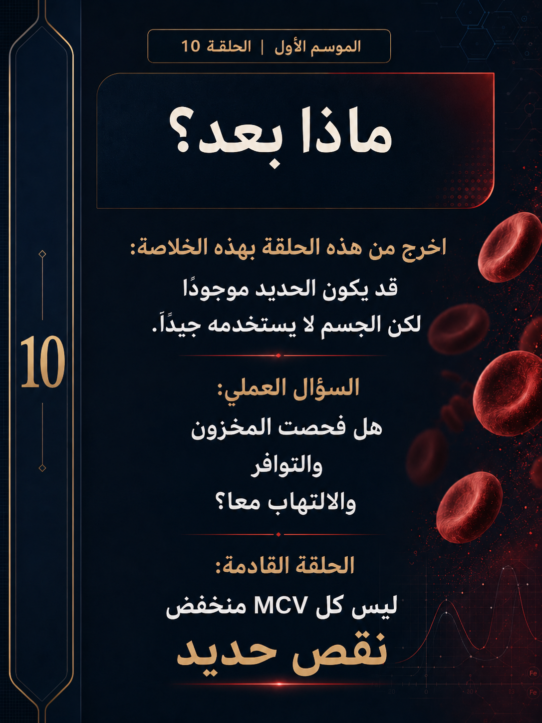 هل الحديد ناقص أم محبوس؟ — الشريحة 11