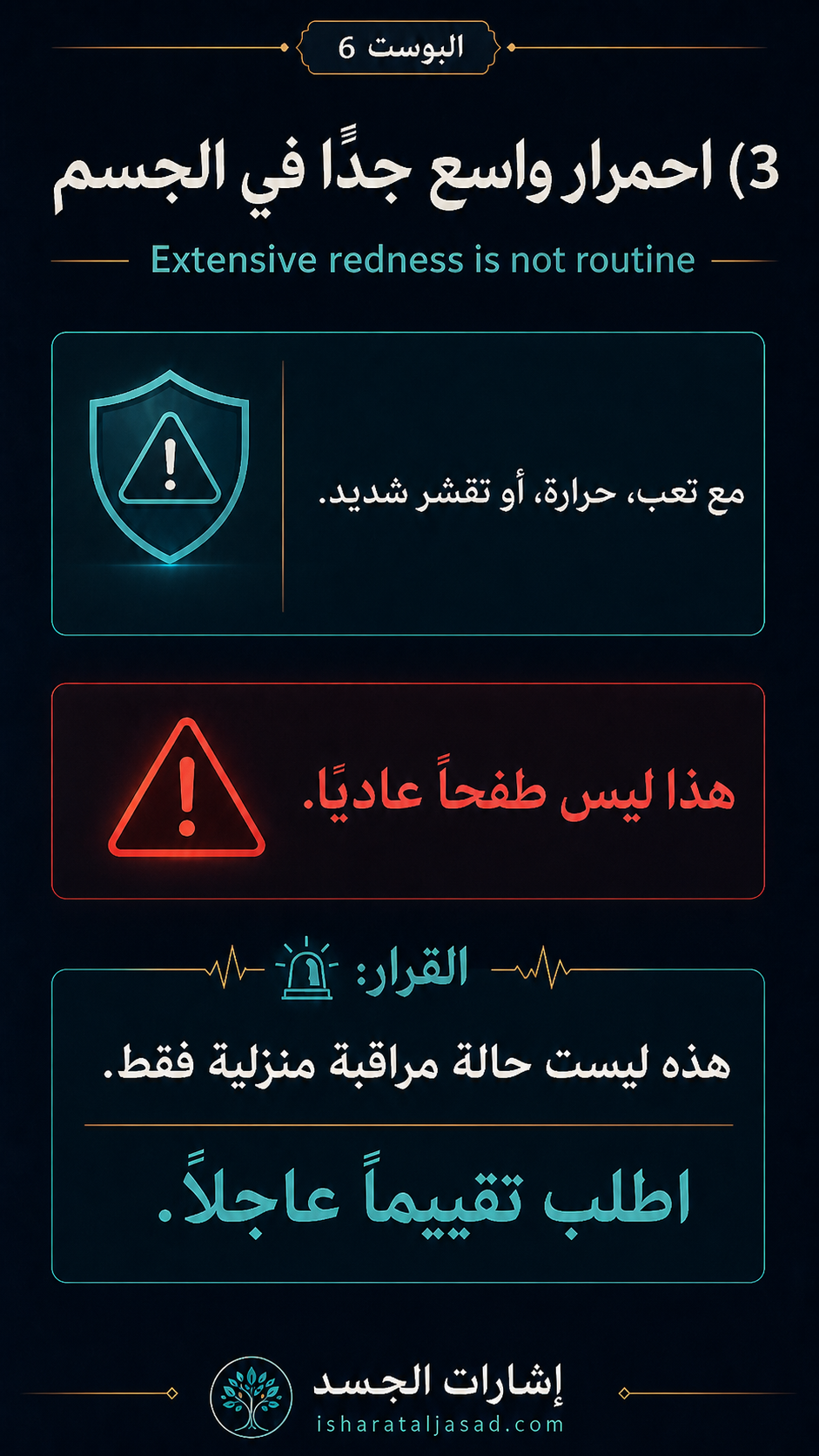 الإشارات الحمراء — الشريحة 4