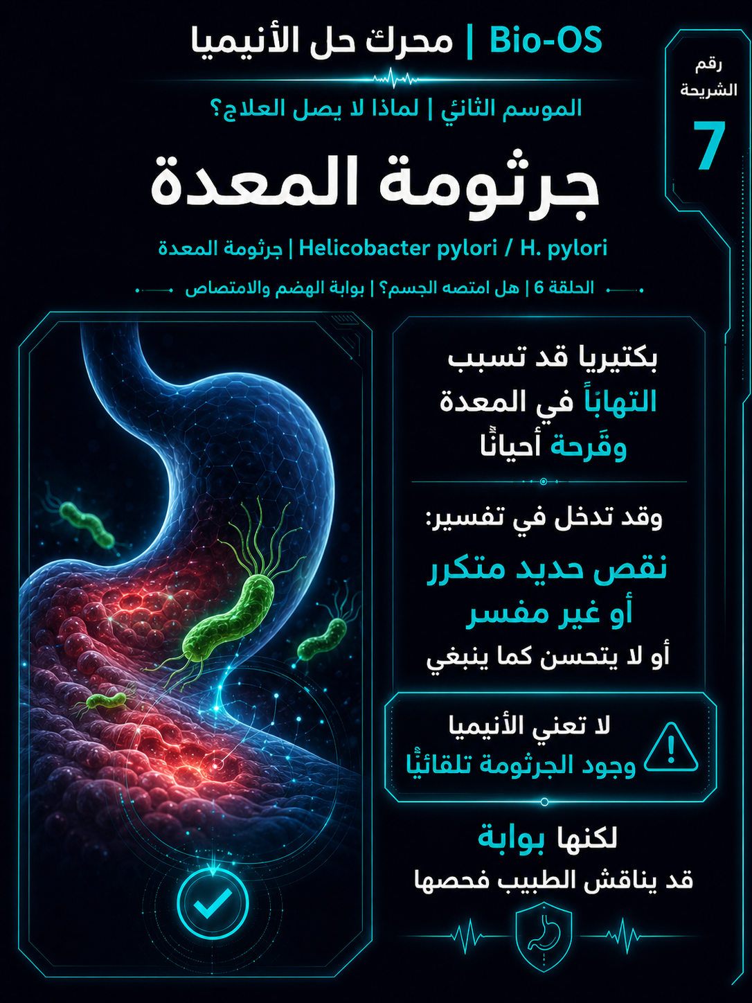 هل امتصه الجسم؟ — الشريحة 8