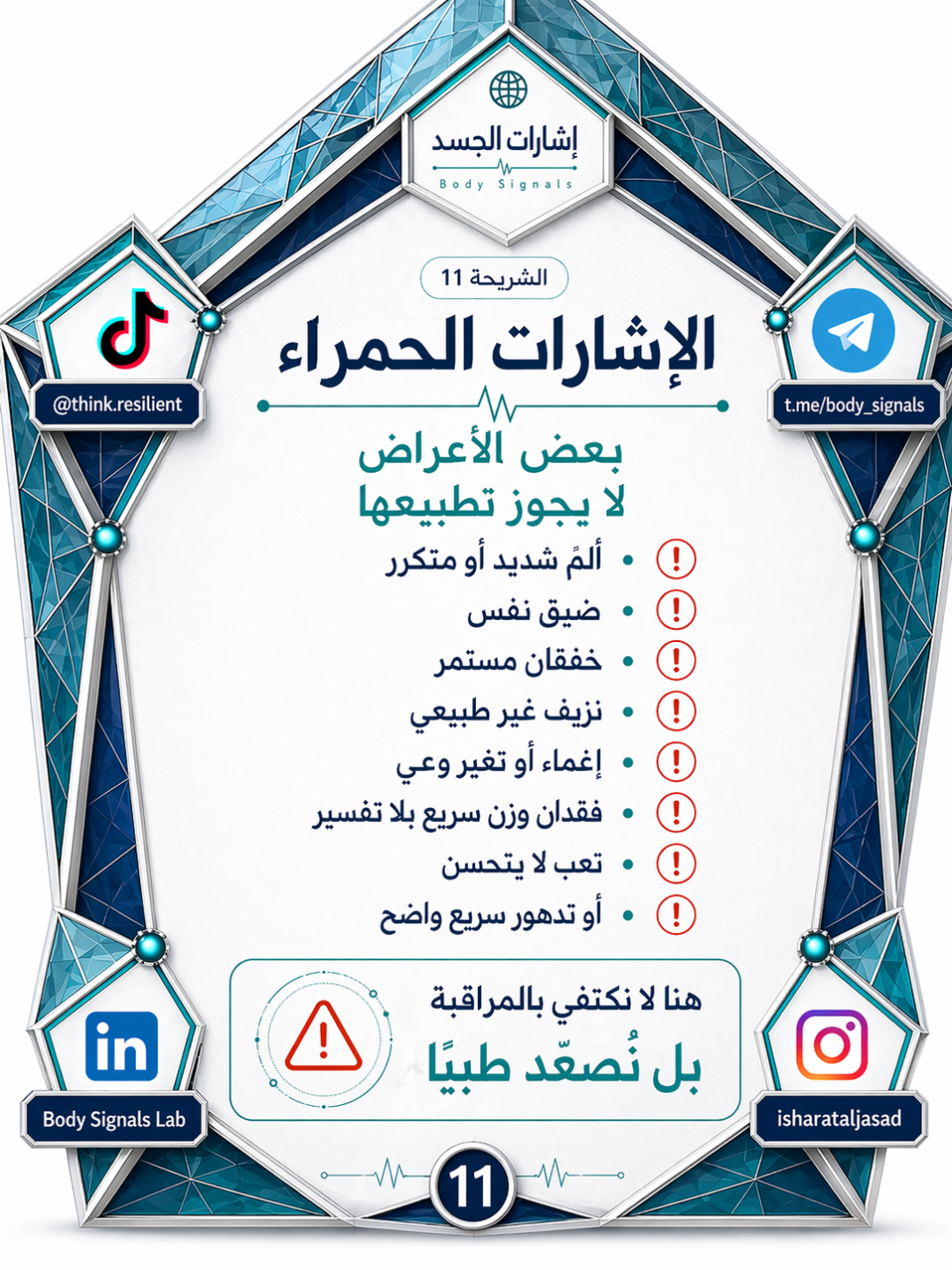 نظام الحماية المبكرة للشابة تحت الضغط — الشريحة 11