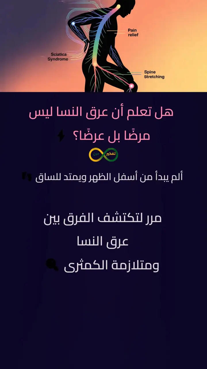 الشريحة 2 من 12: متلازمة عصب وركي وعرق نساء