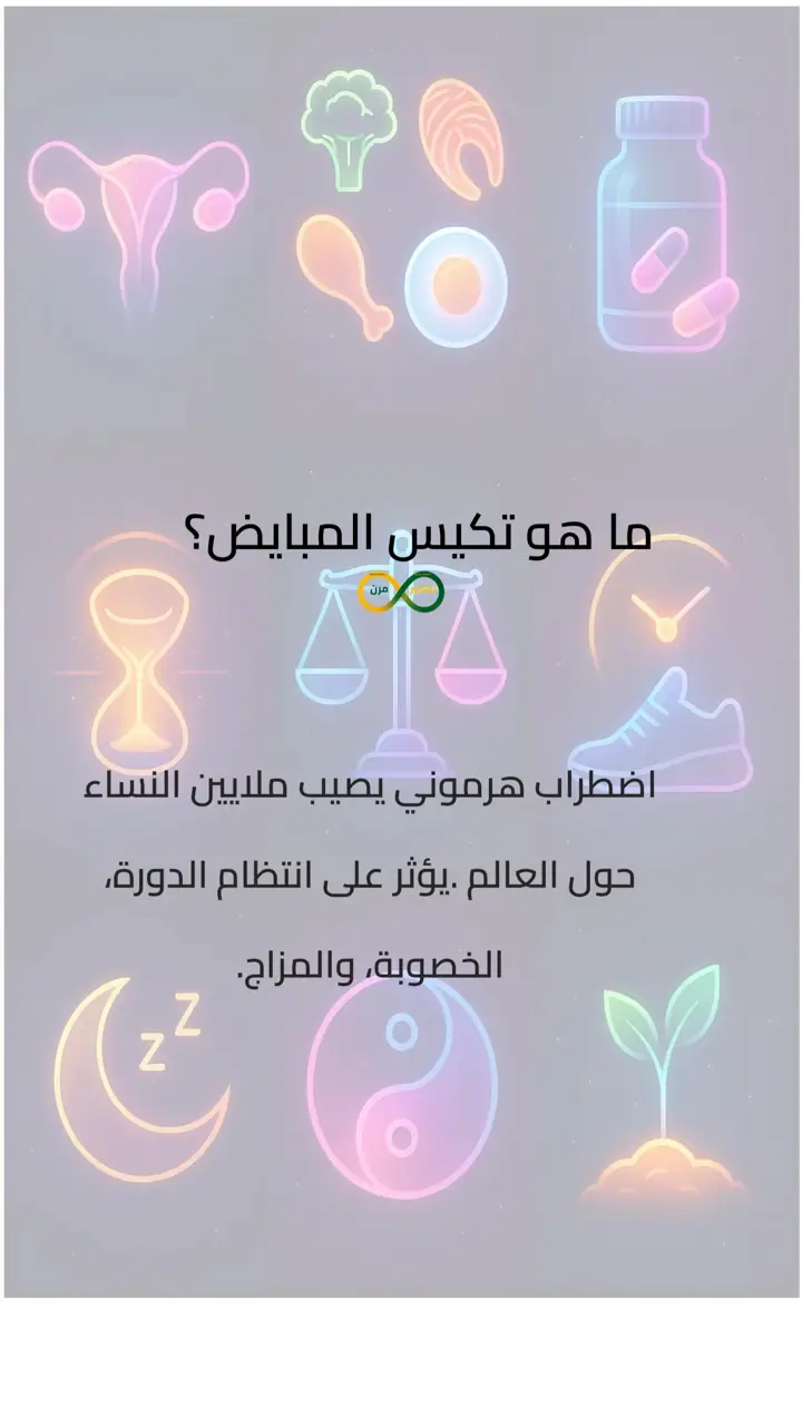 الشريحة 1 من 13: تكيس المبايض