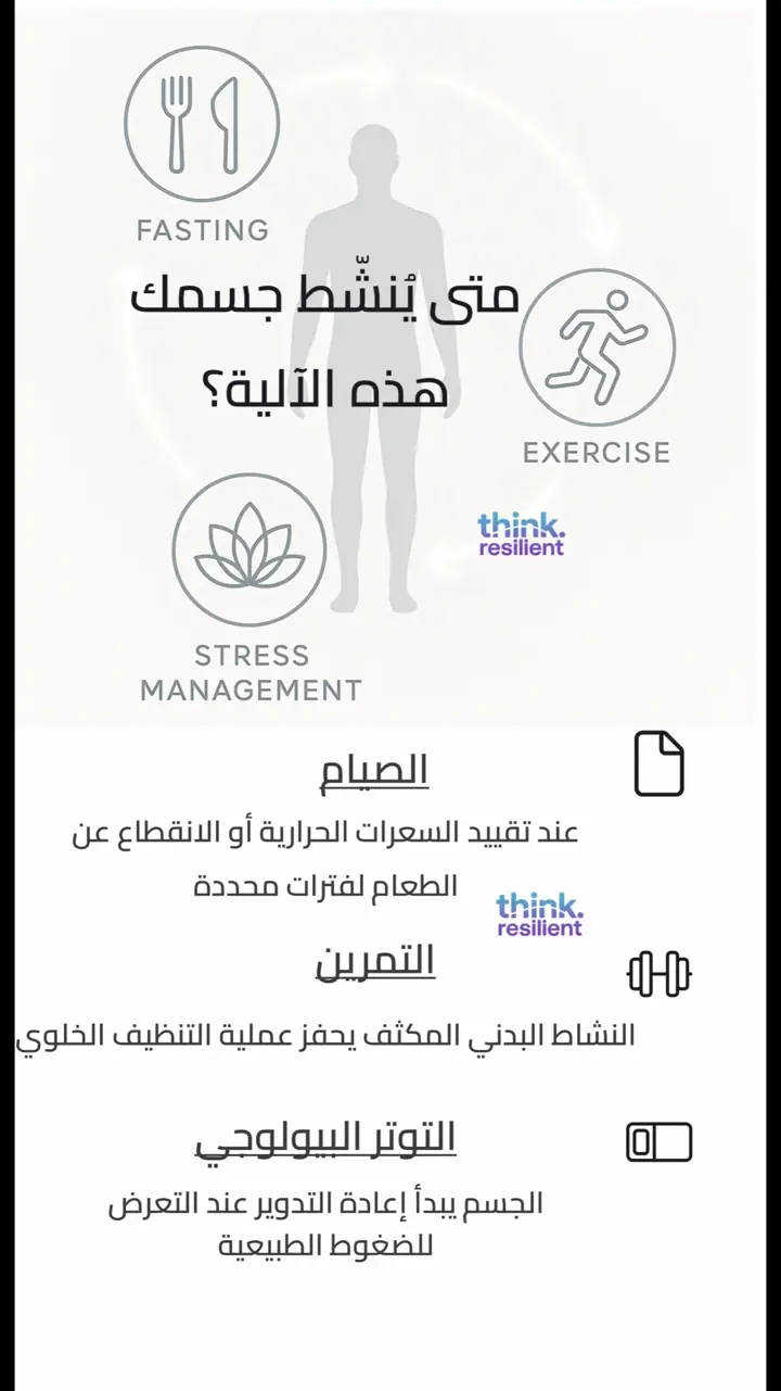 الشريحة 4 من 11: الالتهام الذاتي: آلية تجدد الخلايا