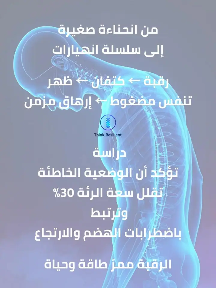 الشريحة 5 من 18: القاتل الصامت في عالمنا الرقمي: وضعية الرأس