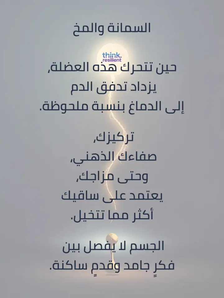 الشريحة 7 من 9: القلب الذي في ساقك