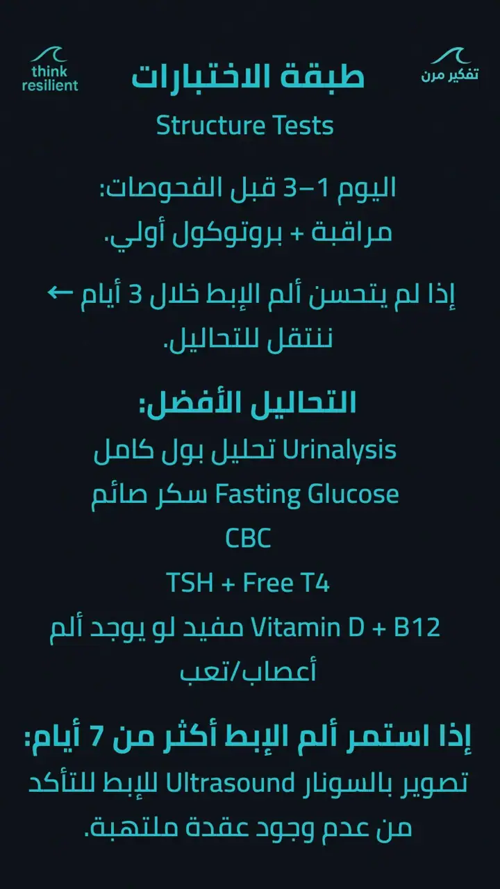 الشريحة 4 من 9: خريطة تقييم ألم تحت الإبط