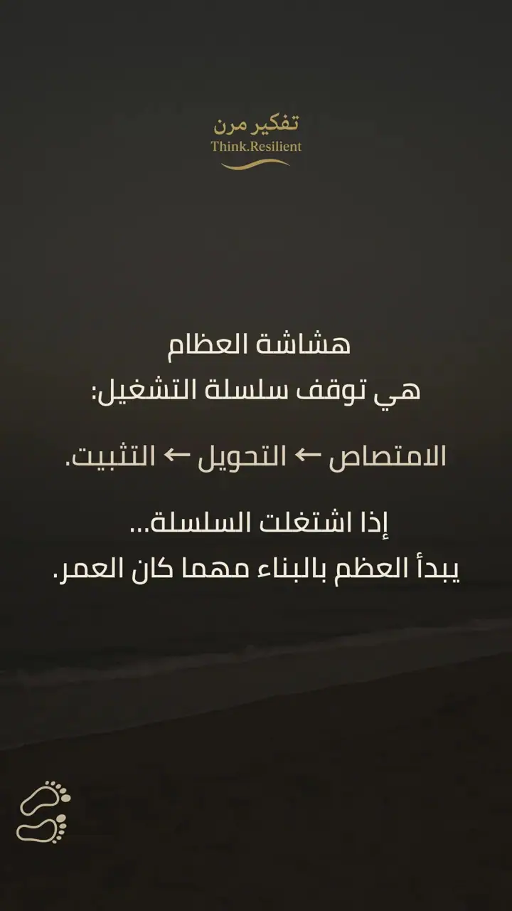 الشريحة 1 من 11: هشاشة العظام: توقف سلسلة التشغيل