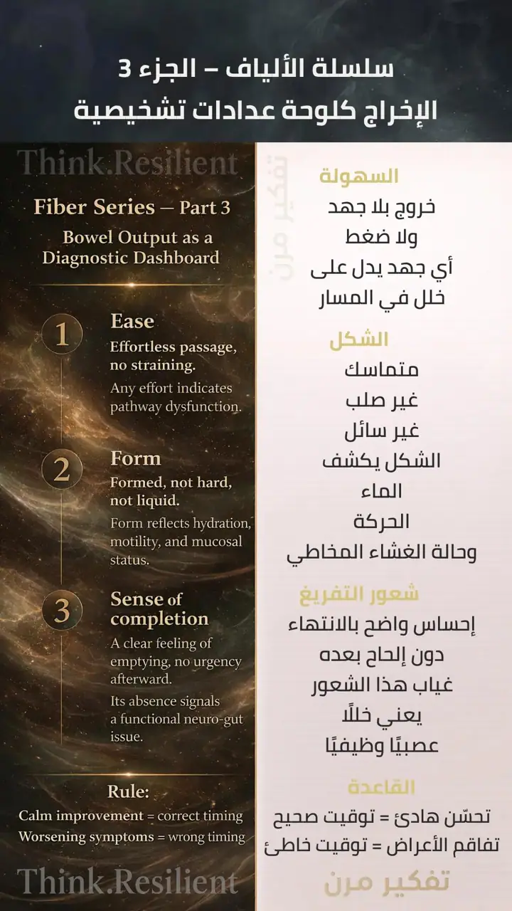 الشريحة 1 من 1: الإخراج كلوحة عدادات تشخيصية