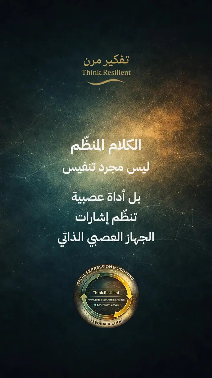 الشريحة 4 من 19: التعبير اللفظي والاستماع الفعّال لتنظيم الجهاز العصبي