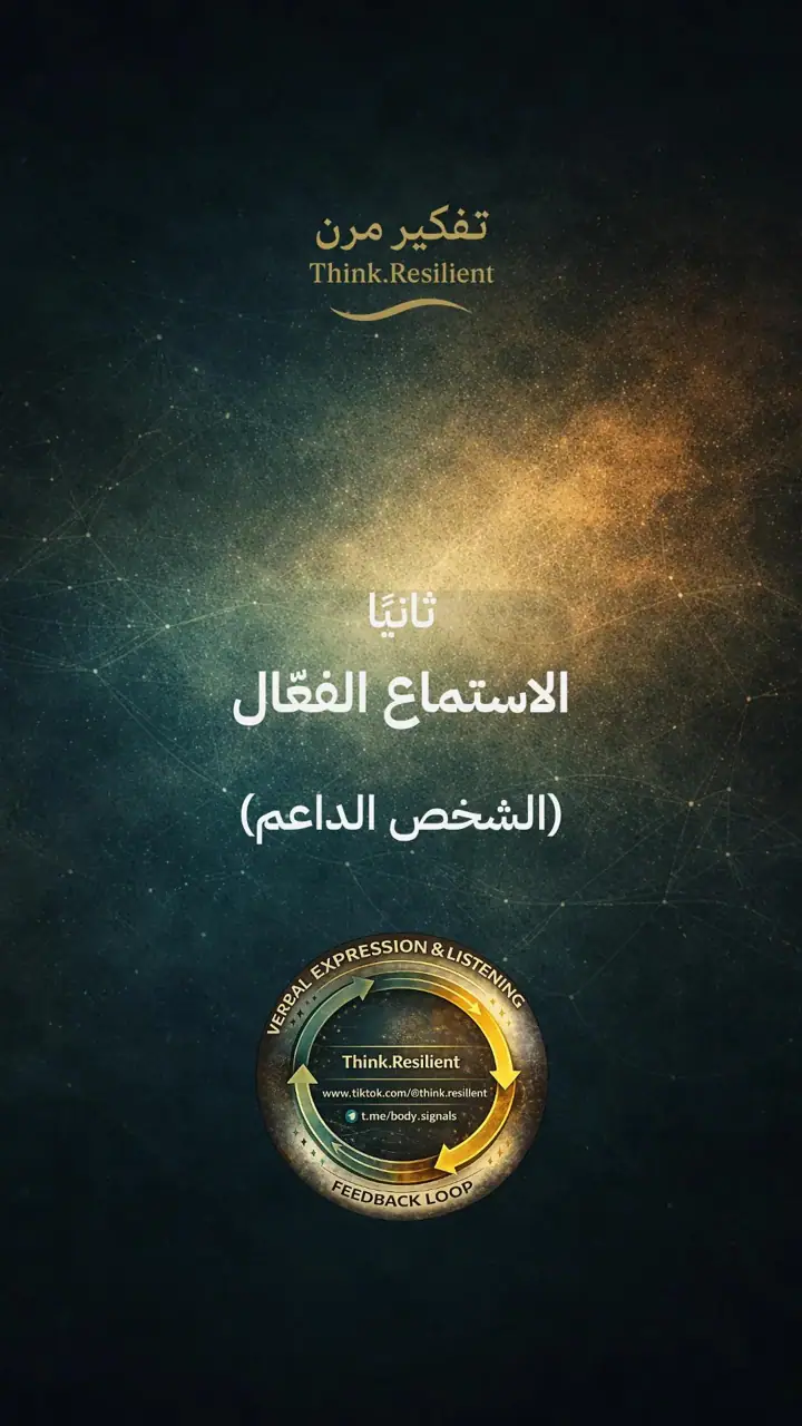 الشريحة 10 من 19: التعبير اللفظي والاستماع الفعّال لتنظيم الجهاز العصبي