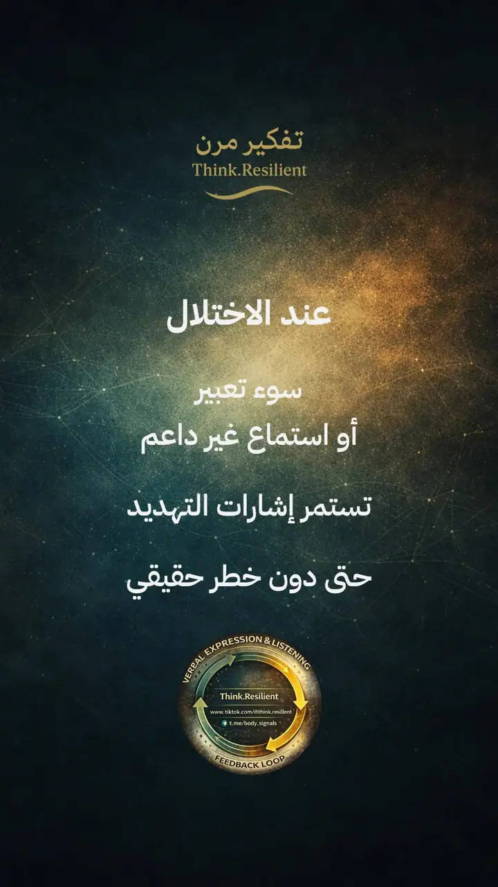 الشريحة 18 من 19: التعبير اللفظي والاستماع الفعّال لتنظيم الجهاز العصبي