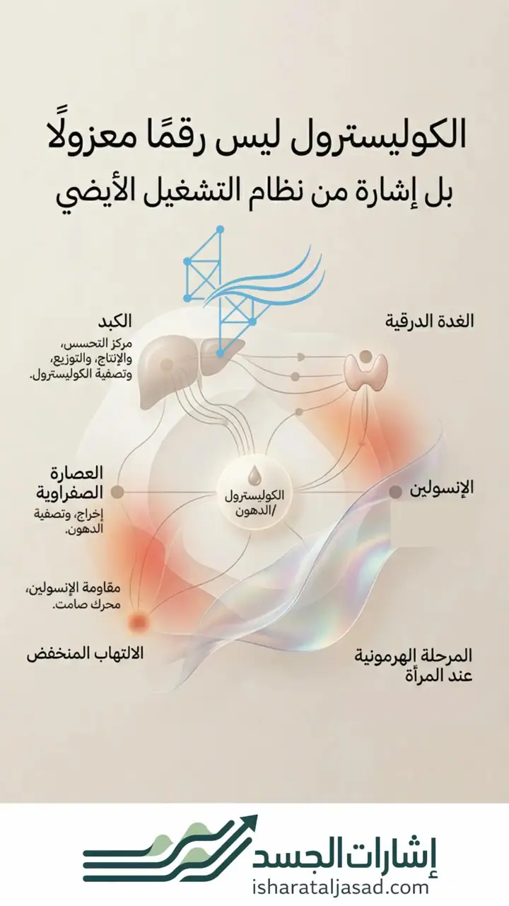 الشريحة 1 من 1: الكوليسترول ليس رقمًا منفصلًا