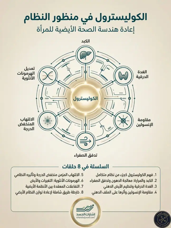 الشريحة 1 من 1: الكوليسترول في منظور النظام: الصحة الأيضية للمرأة