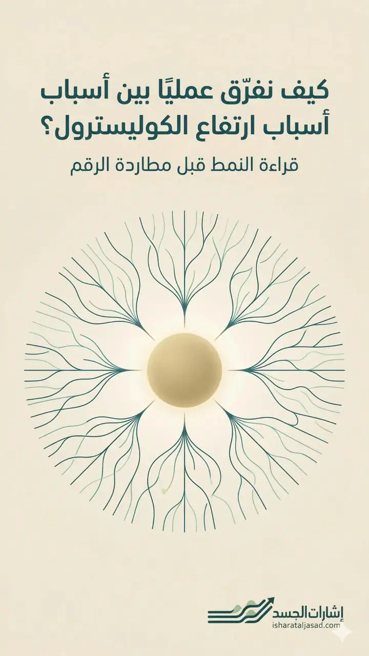 الشريحة 1 من 15: أسباب ارتفاع الكوليسترول