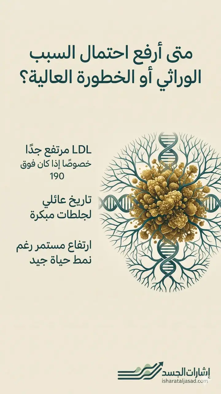 الشريحة 6 من 15: أسباب ارتفاع الكوليسترول