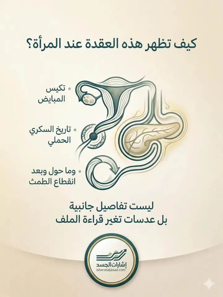الشريحة 8 من 11: القطعة الجامعة: التقاطع بين مقاومة الإنسولين والمسار الدهني