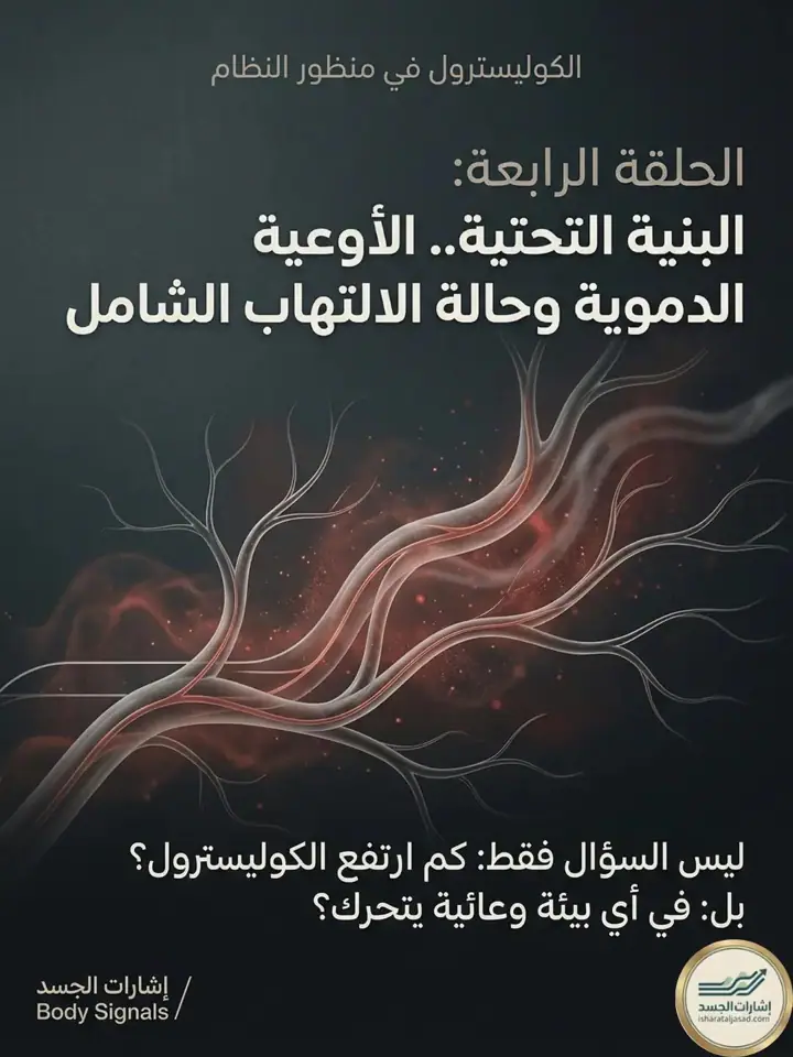 الشريحة 1 من 11: هذه الحلقة لا تقول إن كل ارتفاع في الكوليسترول يعني الخطر نفسه