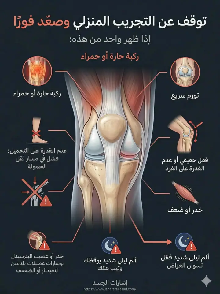 الشريحة 17 من 20: ألم ما تحت الركبة