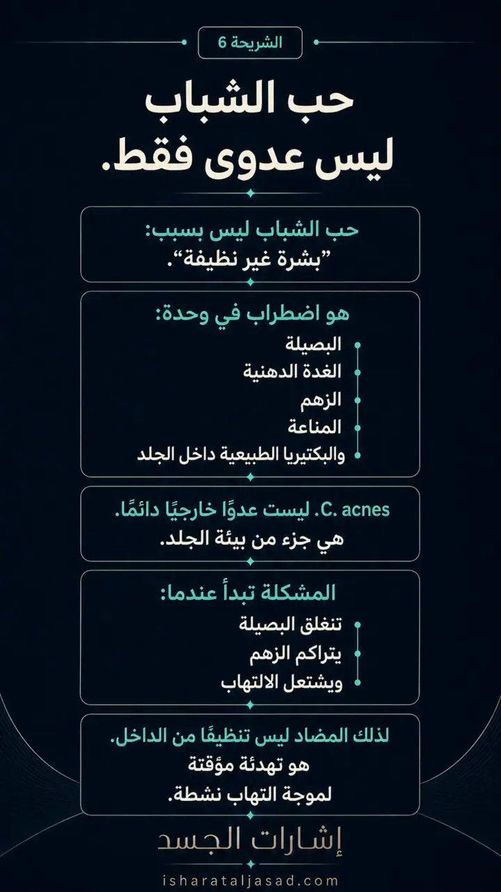 الشريحة 7 من 17: مضاداً حيوياً لحب الشباب؟