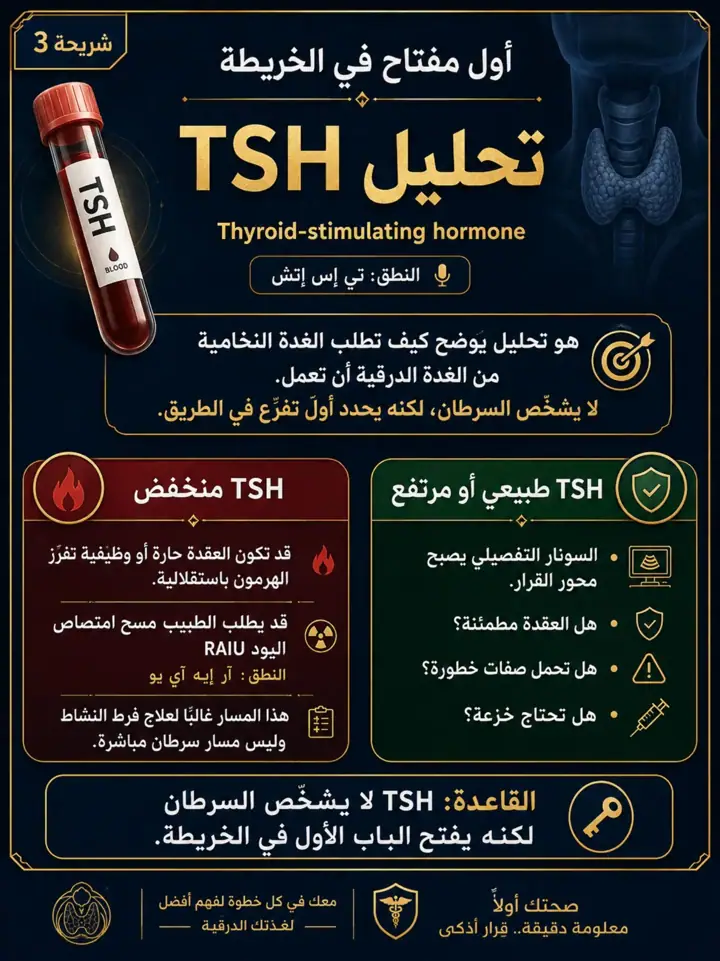 الشريحة 4 من 7: الغدة الدرقية ليست مجرد تحليل أو رقم في تقرير