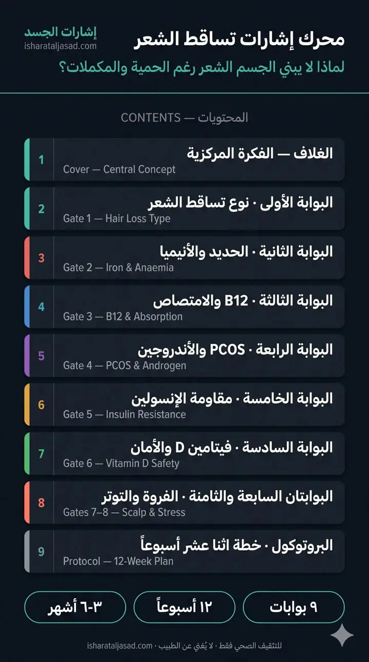 الشريحة 1 من 10: محرك تساقط الشعر