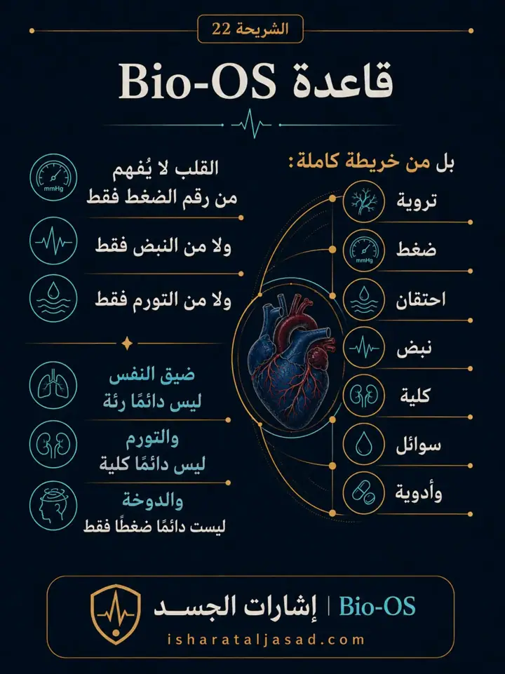 الشريحة 22 من 24: فعالية القلب والدورة الدموية