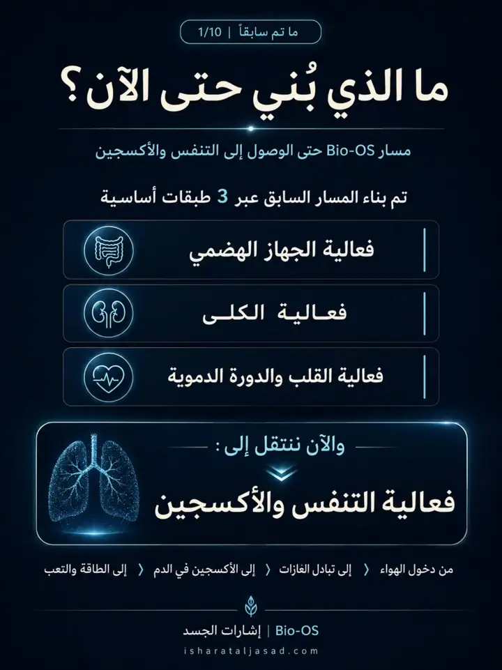 الشريحة 1 من 10: التنفس ليس هواء فقط