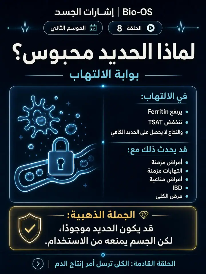 الشريحة 3 من 4: الأنيميا ليست نقص حديد فقط