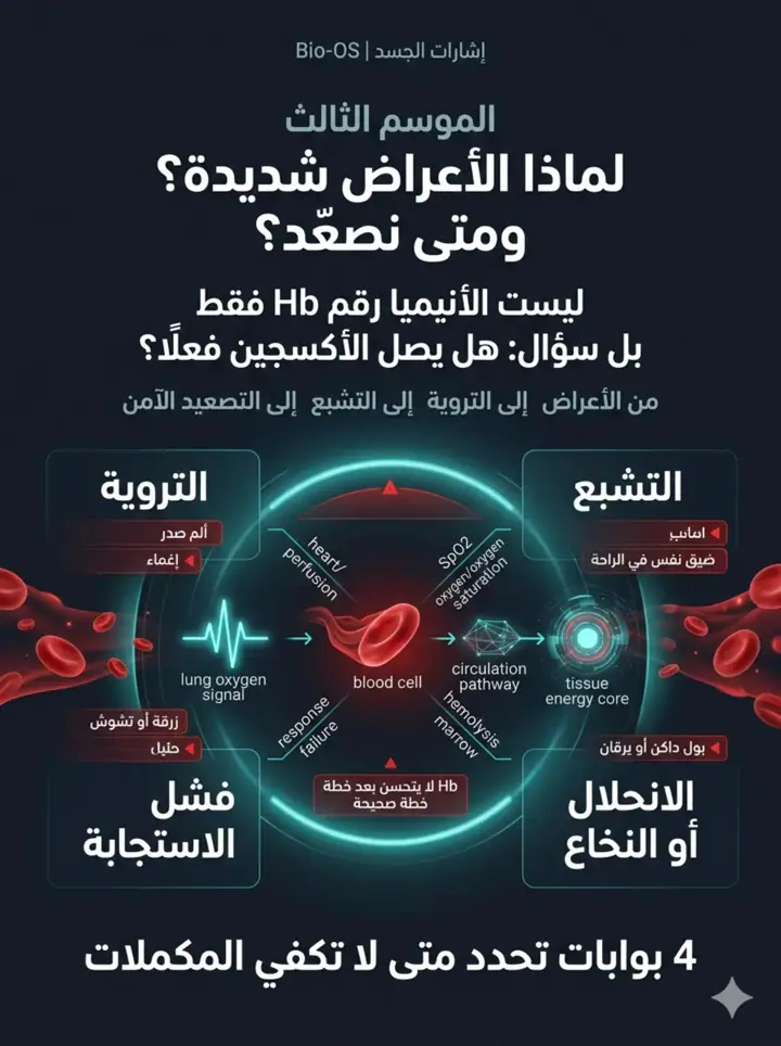 الشريحة 3 من 3: الأنيميا ليست HB فقط: فهم الدم نفسه