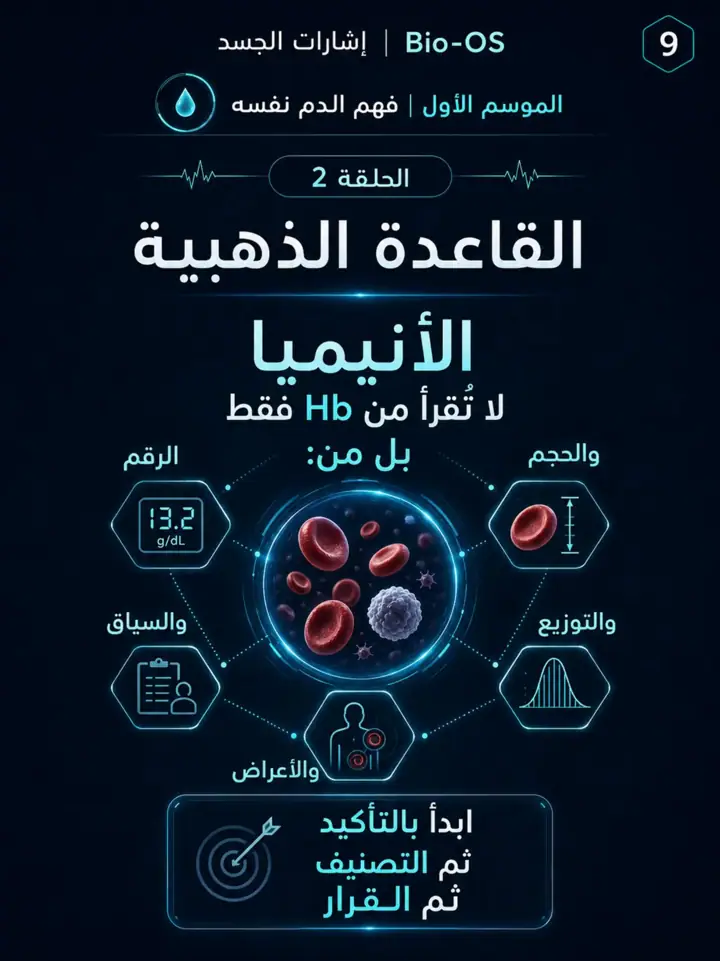 الشريحة 10 من 11: هل الأنيميا مؤكدة فعلًا؟