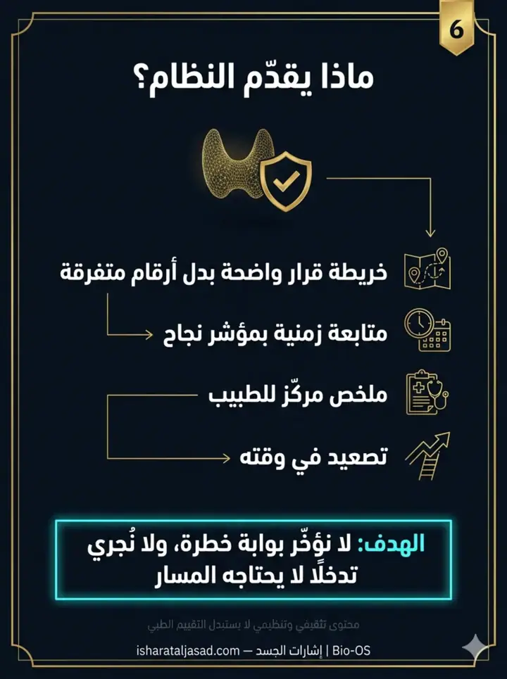 الشريحة 6 من 7: بعد إزالة جزء من الغدة الدرقية، لا ينتهي المسار عند نجاح الجراحة