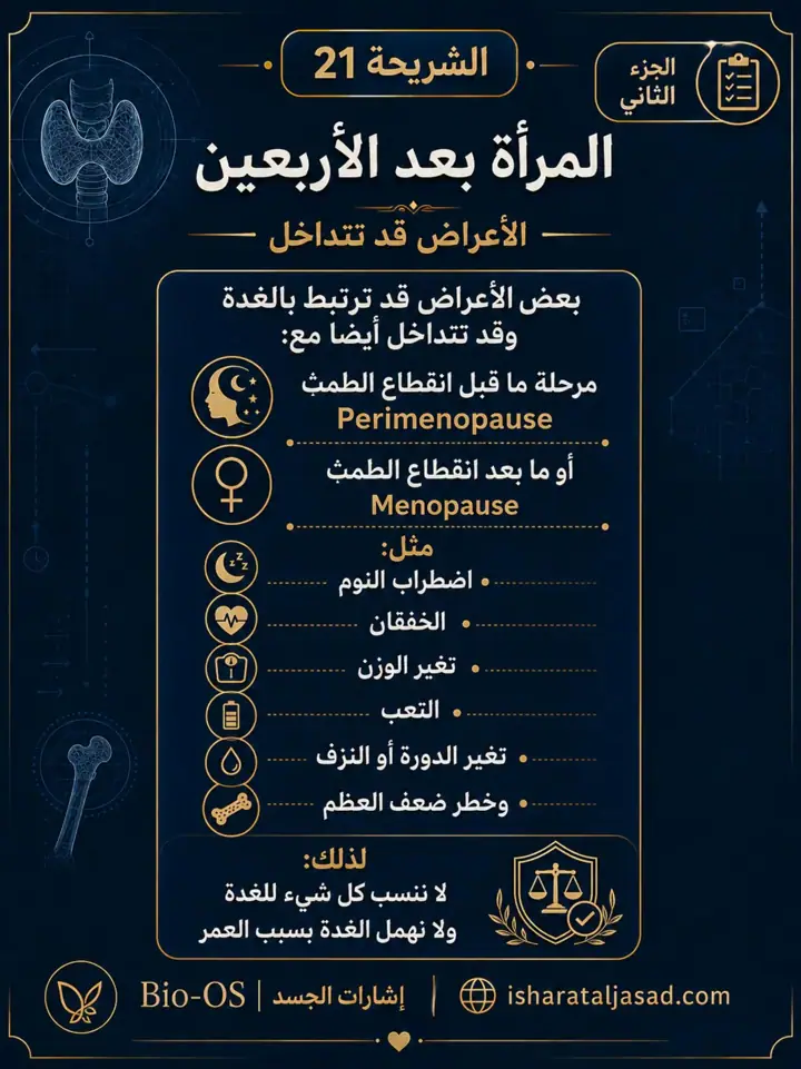 الشريحة 4 من 13: هل التعب من الغدة فعلًا؟