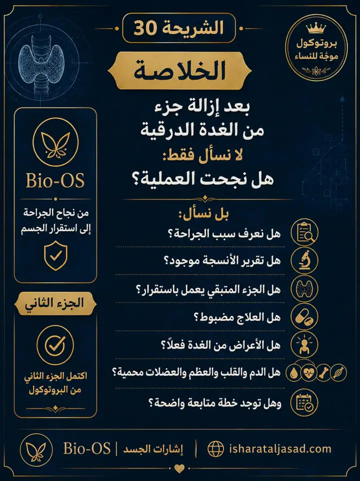 الشريحة 13 من 13: هل التعب من الغدة فعلًا؟