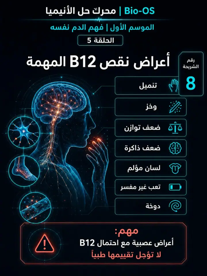 الشريحة 8 من 11: ليس كل MCV منخفض يعني نقص حديد