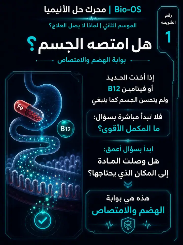 الشريحة 2 من 11: الهدف من الموسم الثاني: محرك حل الأنيميا