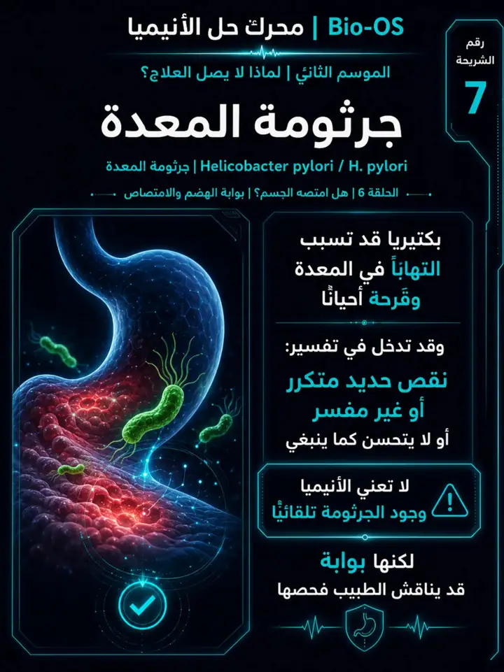 الشريحة 8 من 11: الهدف من الموسم الثاني: محرك حل الأنيميا