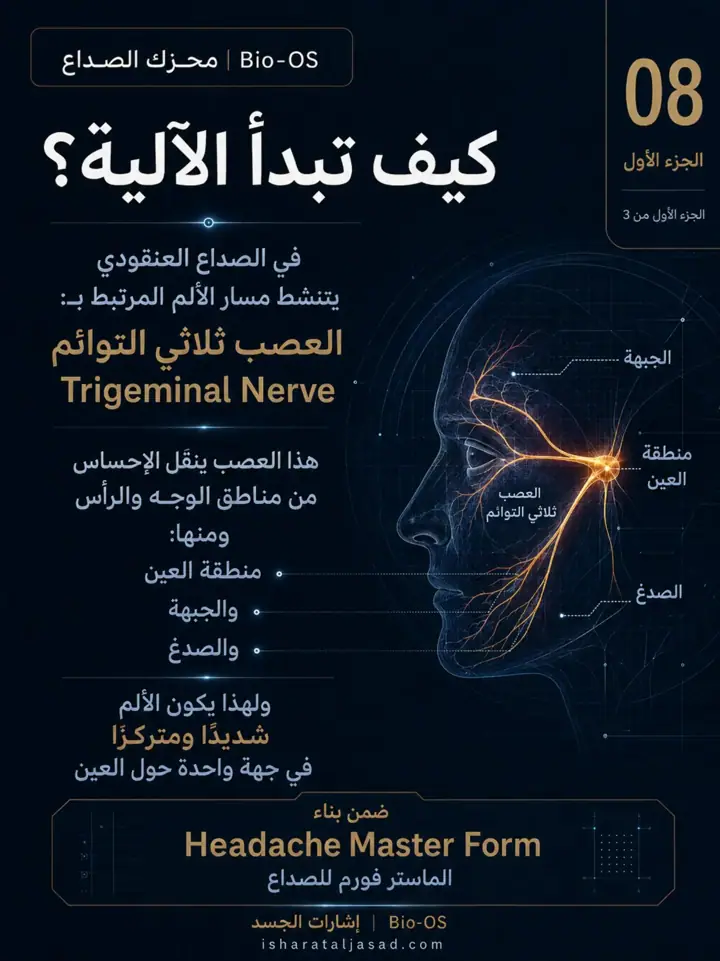 الشريحة 8 من 13: الصداع ليس نوعًا واحدًا