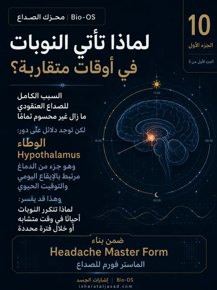 الشريحة 10 من 13: الصداع ليس نوعًا واحدًا