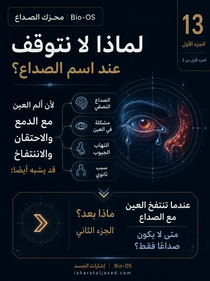 الشريحة 13 من 13: الصداع ليس نوعًا واحدًا