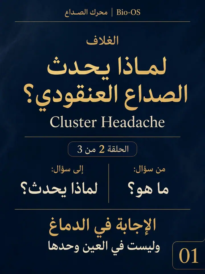 الشريحة 1 من 10: لماذا يحدث الصداع العنقودي؟