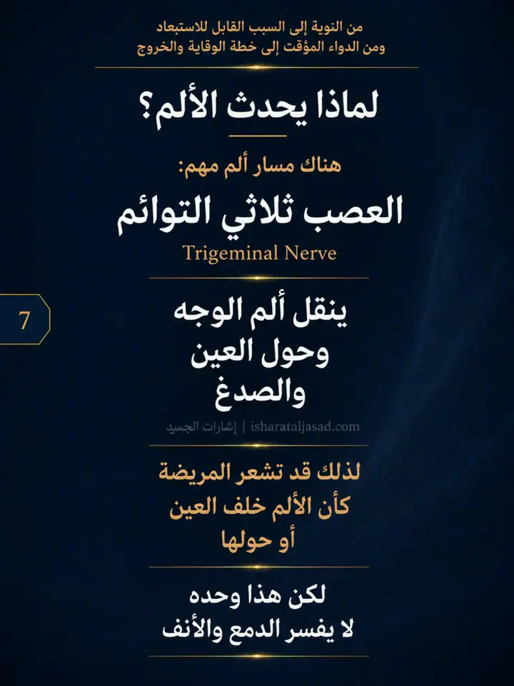 الشريحة 7 من 25: نشرنا الحلقة 1 و2 من الصداع العنقودي