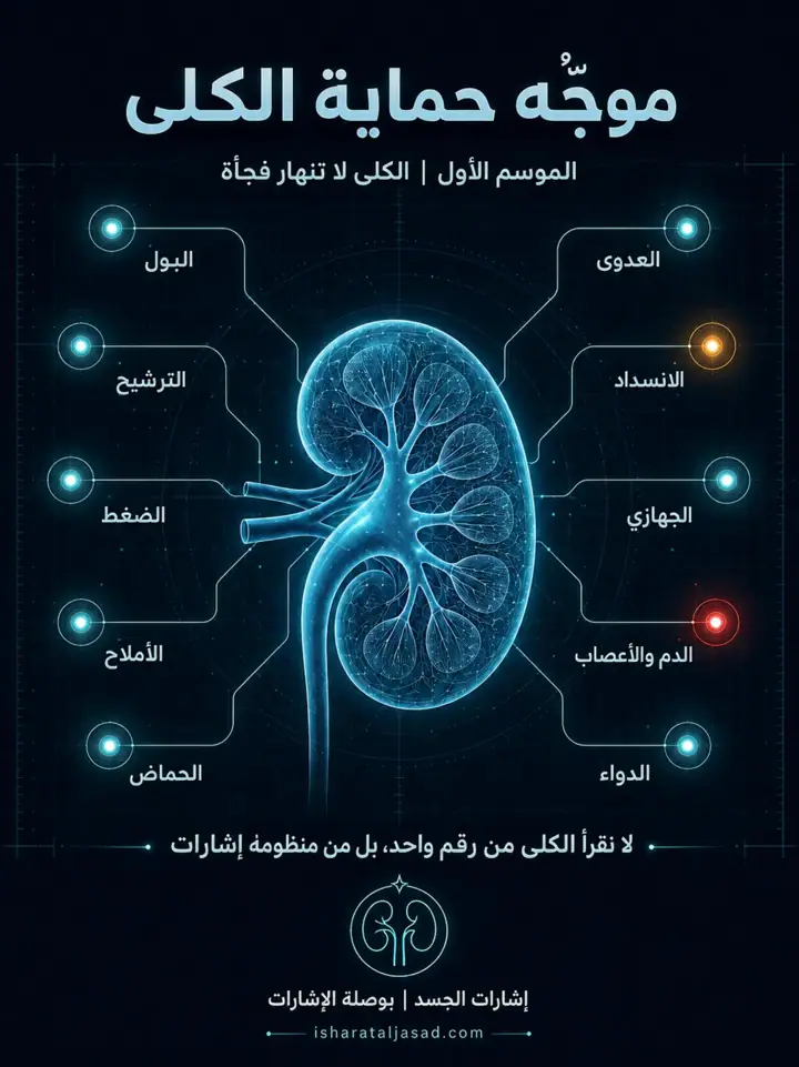 الشريحة 1 من 5: الكلى لا تنهار فجأة