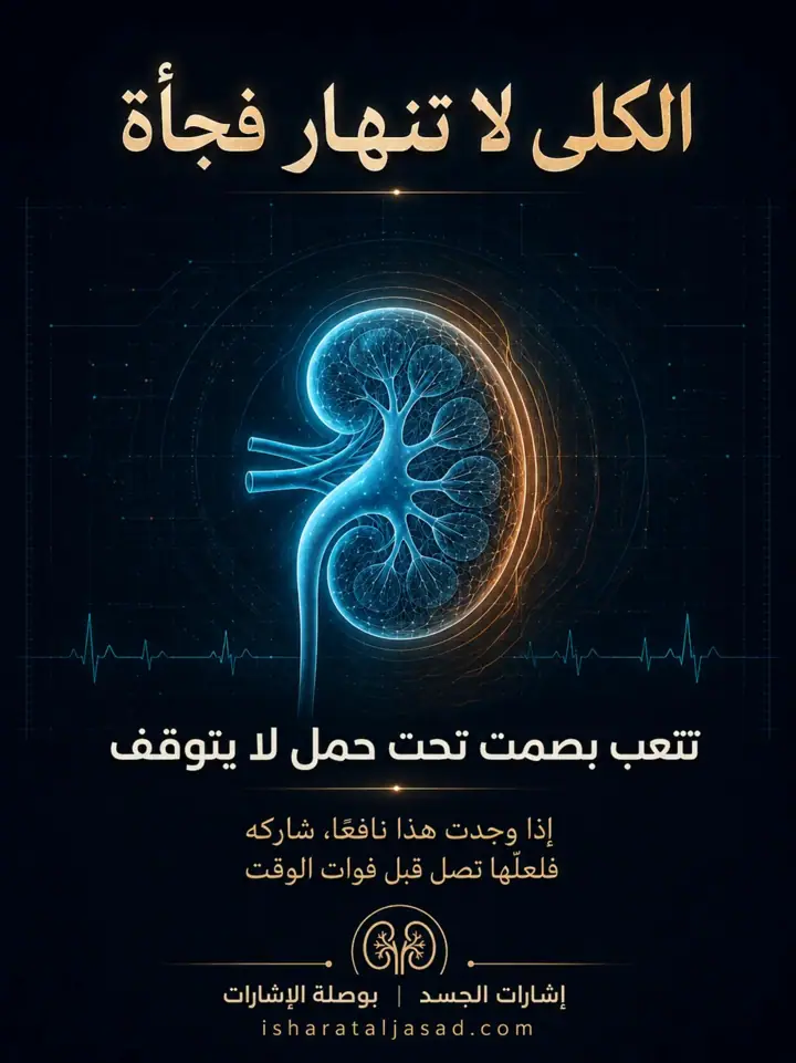الشريحة 2 من 5: الكلى لا تنهار فجأة