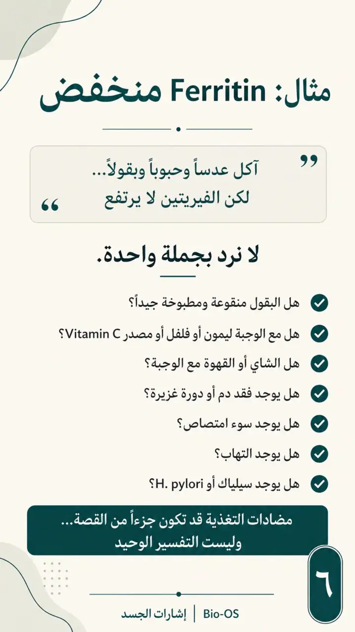 الشريحة 6 من 14: مضادات التغذية
