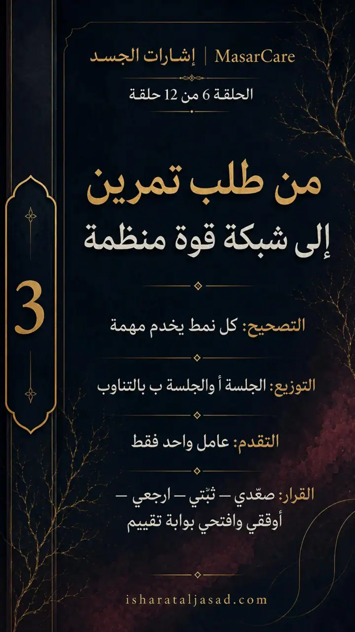 الشريحة 3 من 10: القوة ليست تمرينًا واحدًا