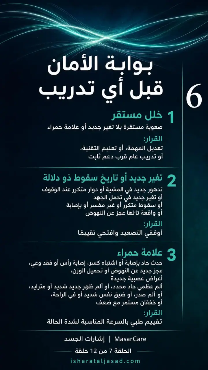 الشريحة 6 من 10: التوازن ليس الوقوف على قدم واحدة