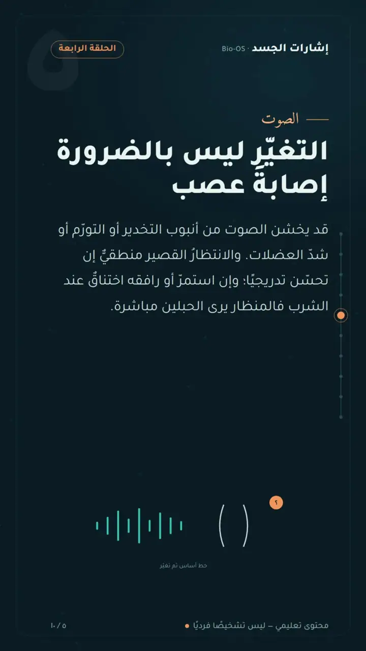 الشريحة 5 من 10: نجاح القرار لا يُقاس باختفاء الكتلة وحده