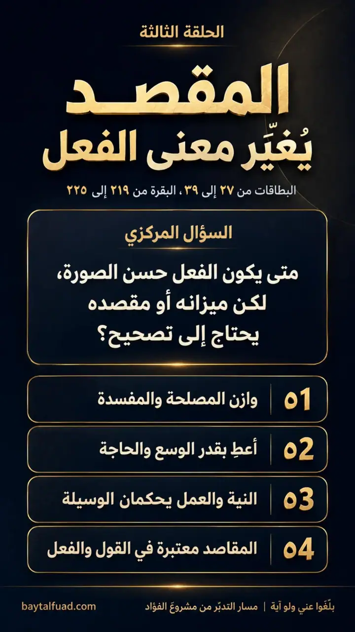 الشريحة 4 من 7: الحزب الرابع: من القول إلى الثبات (البقرة 203–252)