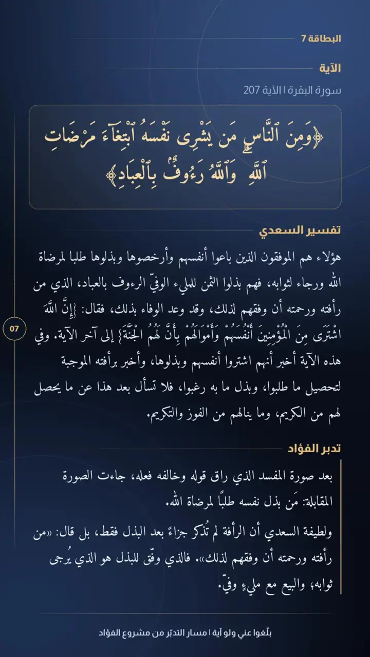 الشريحة 8 من 15: الحزب الرابع: من القول إلى الثبات