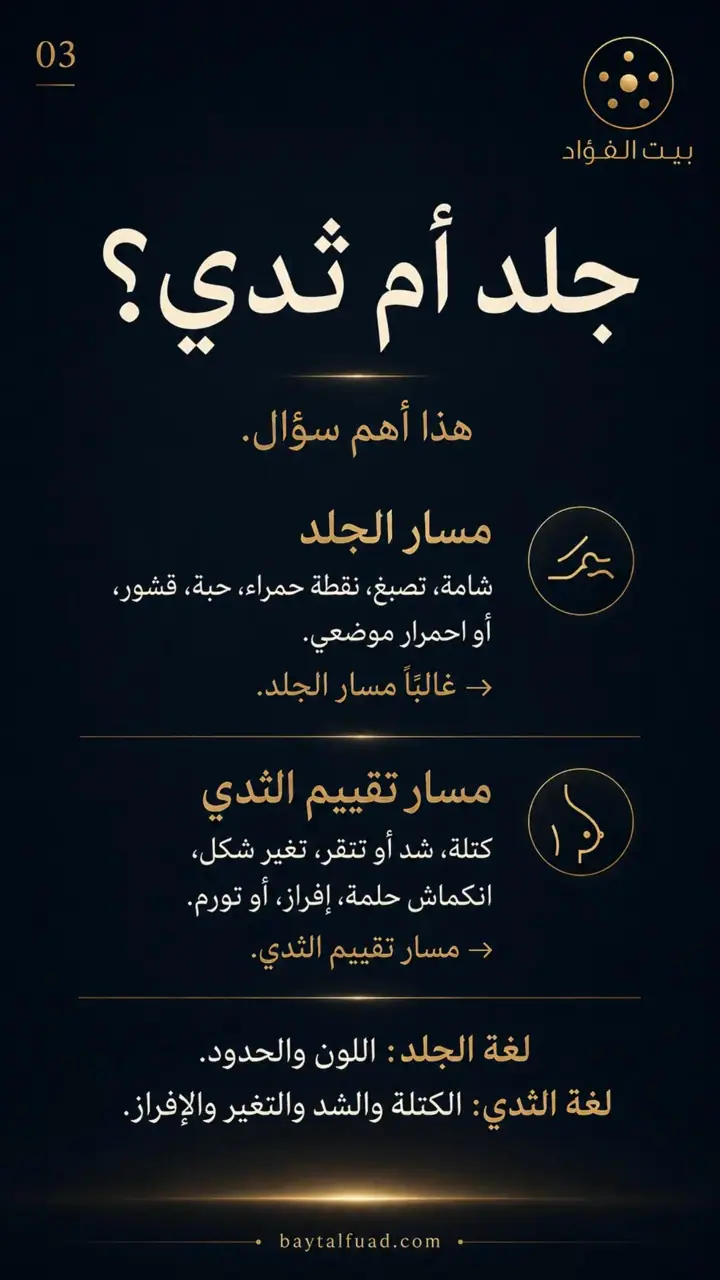 الشريحة 3 من 14: ظهرت علامة جديدة على ثديك؟ لا تجعلي الخوف يقرر قبلك